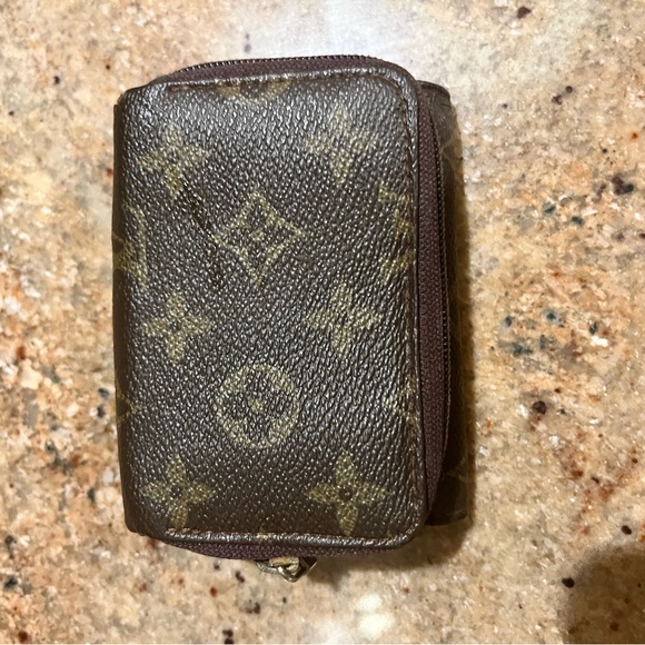 Vintage Louis Vuitton trifold wallet monogram LV - Picture 2 of 12